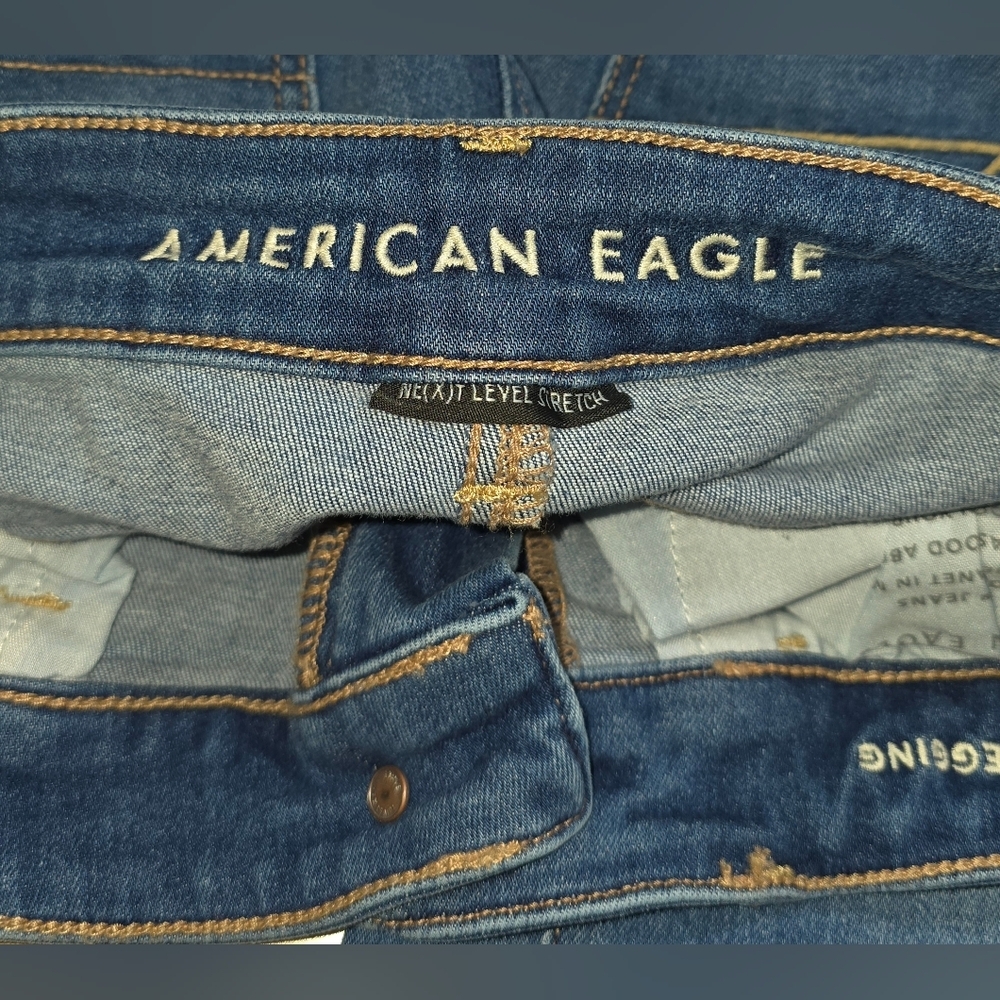 American Eagle Hi-Rise Jegging Size 10 SHORT - Picture 3 of 5